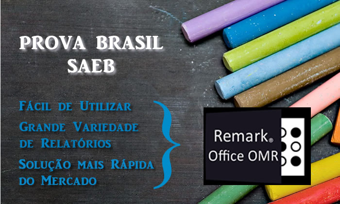 Remark Office OMR Prova Brasil SAEB