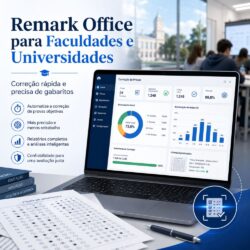 Conheça o Remark Office OMR, software para leitura e correção rápida de gabaritos em faculdades, universidades, vestibulares, simulados e provas de múltipla escolha.